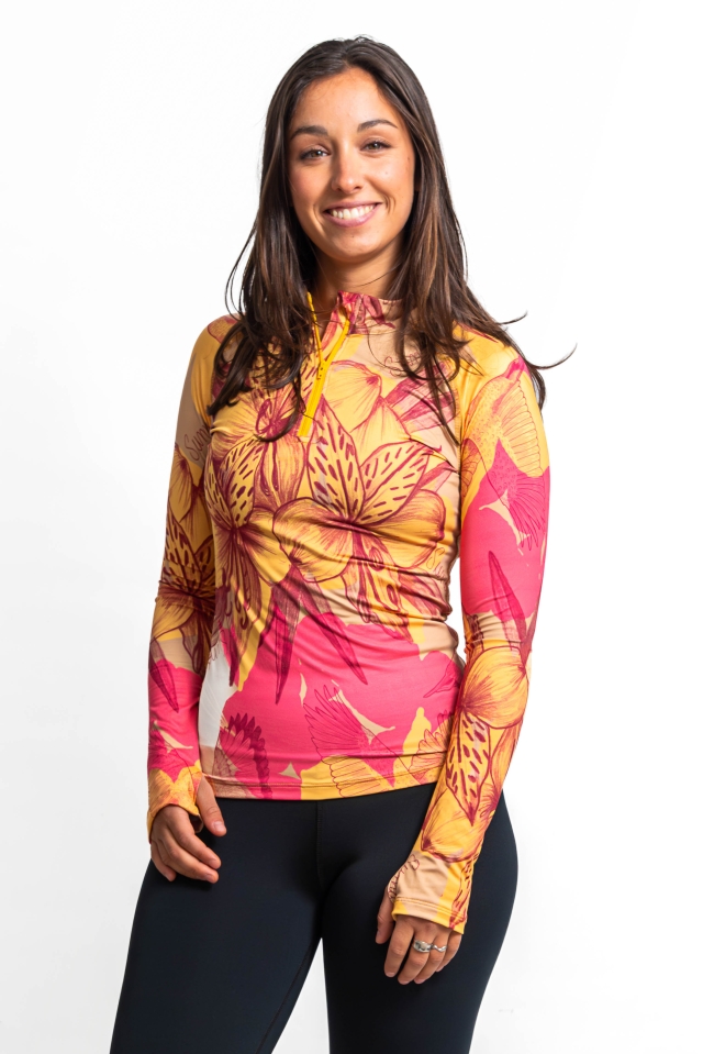Remera Fina con Cierre Amancay