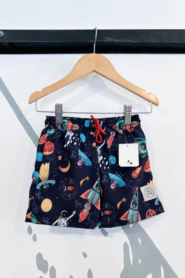 Mini Short Lacar Espacio