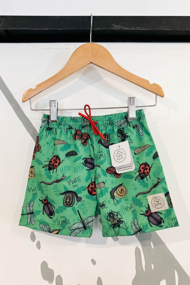 Mini Short Lacar Bichos