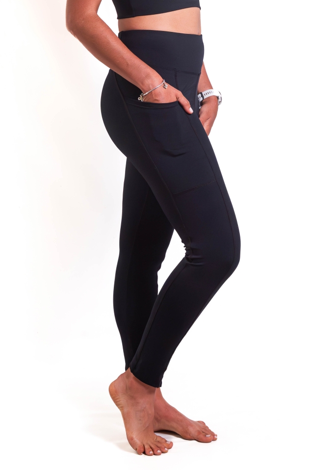 Calza larga TRAIL Negra