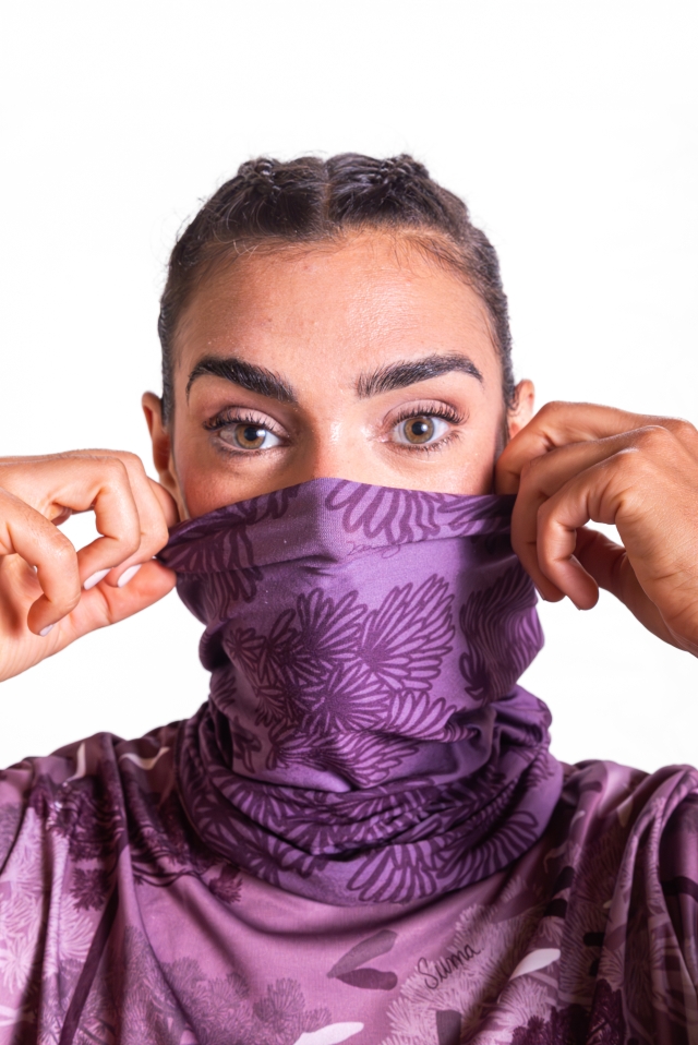 Cuello Pehuen violeta