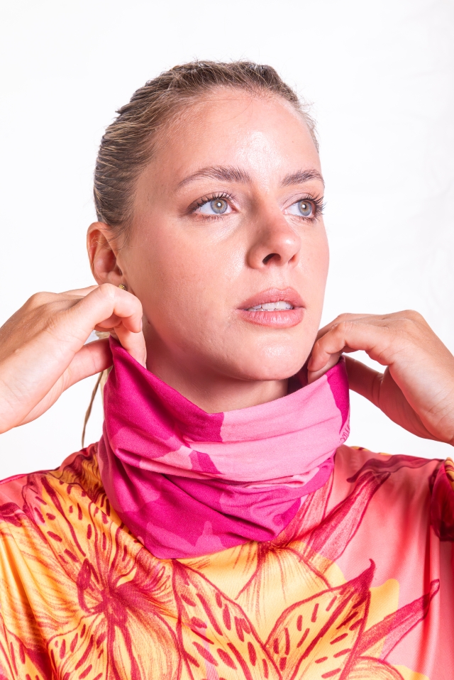 Cuello Amancay Fucsia