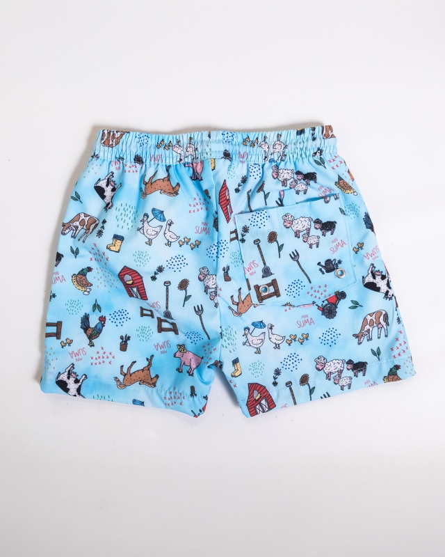 Mini Short Lacar Campito 