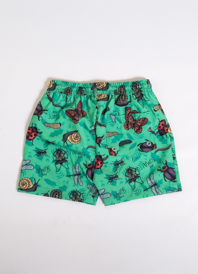 Mini Short Lacar Bichos