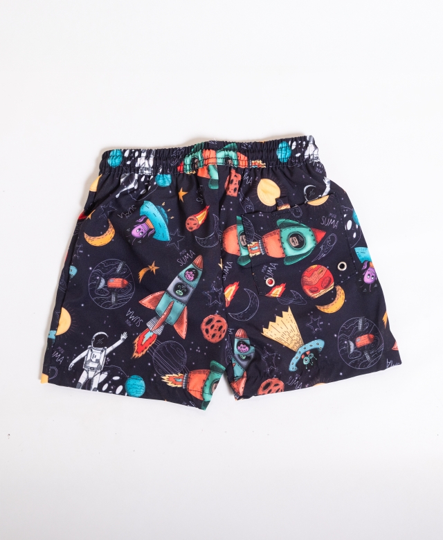 Mini Short Lacar Espacio