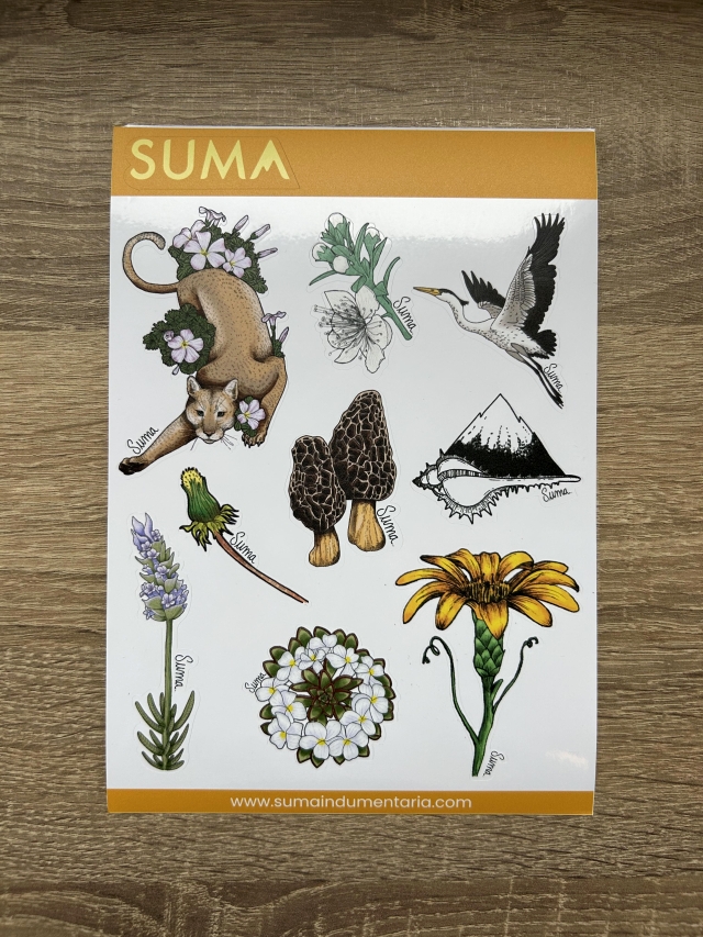 Plancha de stickers