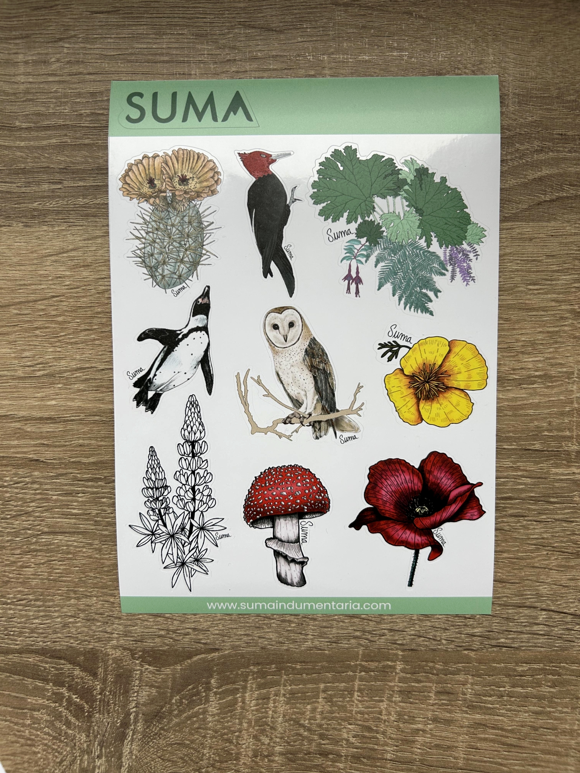 Plancha de stickers