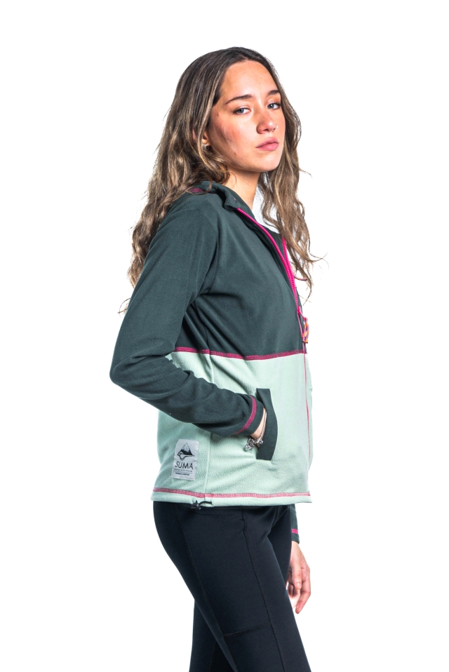 Campera Micropolar Verde